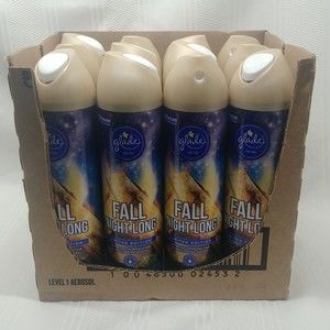 Glade Fall Night Long Infused Essential Oil Room Spray - 8 oz 12pk Case